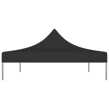Acoperiș pentru cort de petrecere, negru, 4,5 x 3 m, 270 g/m² - Img 4
