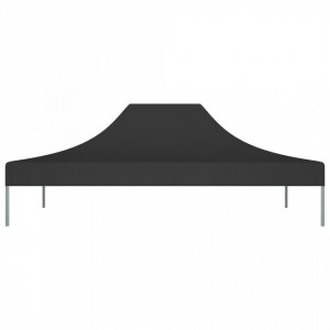 Acoperiș pentru cort de petrecere, negru, 4 x 3 m, 270 g/m² - Img 3