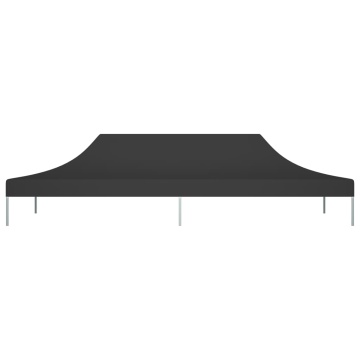 Acoperiș pentru cort de petrecere, negru, 6 x 3 m, 270 g/m² - Img 3