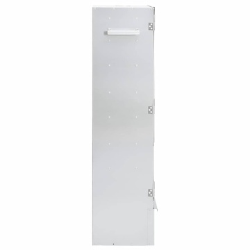 Afumătoare grătar cu așchii lemn 44,5x29x110 cm oțel galvanizat - Img 8