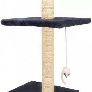 Ansamblu pisici, stâlpi funie sisal 260 cm, Bleumarin - Img 5