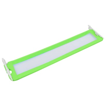 Balustradă de protecție pat copii, verde, 180x42 cm, poliester - Img 4