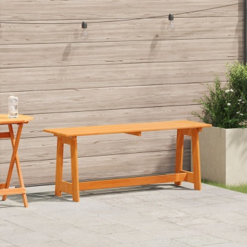 Bancă de exterior Acacia 119x35x47 cm Lemn solid de pin - Img 1