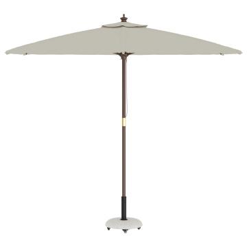 Bază Umbrelă Roți pentru Stâlpi de 37/42/52/58mm din Beton Alb - Img 3