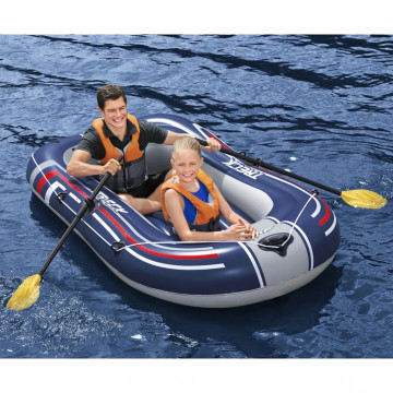 Bestway Barcă gonflabilă Hydro-Force cu pompă și vâsle albastru - Img 1