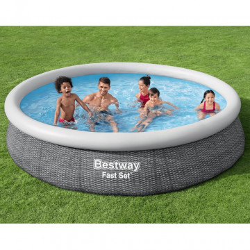 Bestway Set de piscină rotundă, 366x76 cm - Img 1