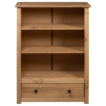 Bibliotecă, 80 x 35 x 110 cm, lemn masiv de pin, gama Panama - Img 5
