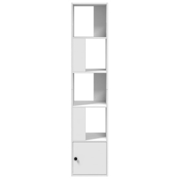 Bibliotecă, alb, 40x36x189 cm, lemn prelucrat - Img 3