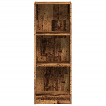 Bibliotecă, lemn vechi, 40x24x109 cm, lemn prelucrat - Img 4