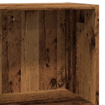 Bibliotecă, lemn vechi, 40x24x76 cm, lemn prelucrat - Img 6