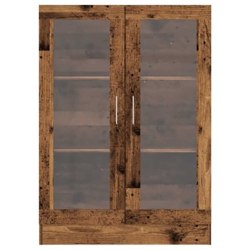 Bibliotecă, lemn vechi, 82,5x30,5x115 cm, lemn prelucrat - Img 8