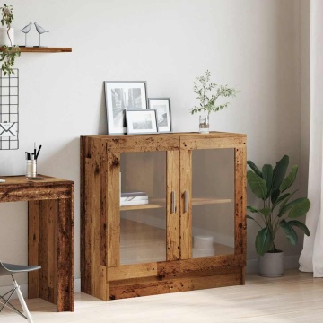 Bibliotecă, lemn vechi, 82,5x30,5x80 cm, lemn prelucrat - Img 3