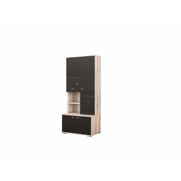 Bibliotecă living Gabriela, 370 cm, Wenge Sonoma - Img 6