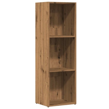 Bibliotecă, Stejar artizanal, 36x30x114 cm, lemn prelucrat - Img 2