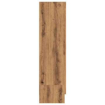 Bibliotecă, stejar artizanal, 82,5x30,5x115 cm, lemn prelucrat - Img 6
