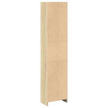 Bibliotecă, stejar sonoma, 40x24x176 cm, lemn prelucrat - Img 5