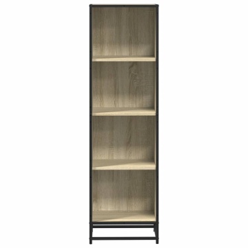 Bibliotecă, stejar sonoma, 40x35x139 cm, lemn prelucrat - Img 4