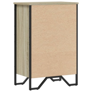 Bibliotecă, stejar sonoma, 50x31x74,5 cm, lemn prelucrat - Img 5