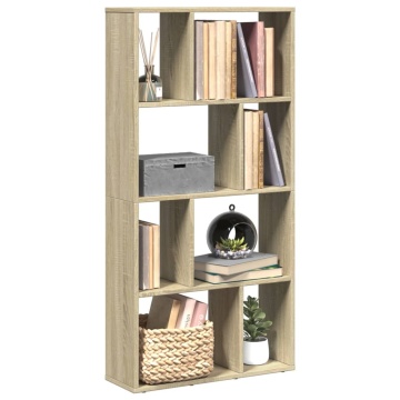 Bibliotecă, stejar sonoma, 60x20x120 cm, lemn prelucrat - Img 1