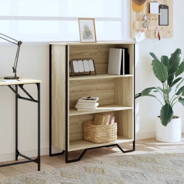 Bibliotecă, stejar sonoma, 80x31x106 cm, lemn prelucrat - Img 3