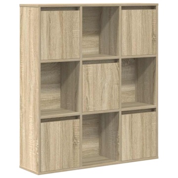 Bibliotecă, stejar sonoma, 89x24x101,5 cm, lemn prelucrat - Img 2