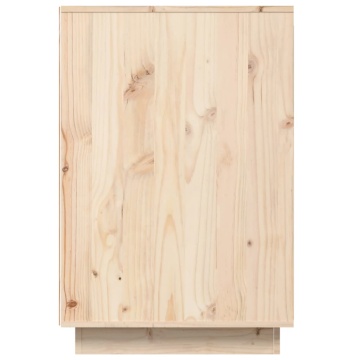 Birou, 140x50x75 cm, lemn masiv de pin - Img 6