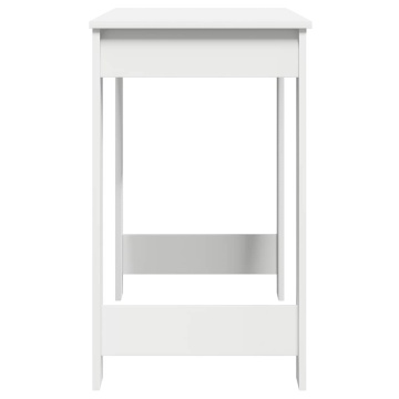 Birou, alb, 100x45x75 cm, PAL - Img 5