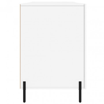 Birou, alb, 140x50x75 cm, lemn compozit - Img 6