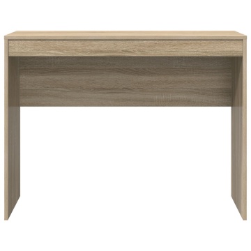 Birou de scris Stejar Sonoma Lemn ingineresc 100 x 40 x 76 cm - Img 4