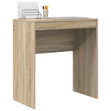 birou de scris stejar Sonoma lemn prelucrat 70 x 40 x 76 cm - Img 3