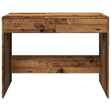 Birou, lemn vechi, 101x50x76,5 cm, lemn prelucrat - Img 8