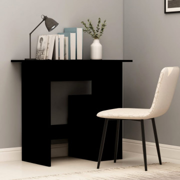Birou, negru, 80 x 45 x 74 cm, PAL - Img 1