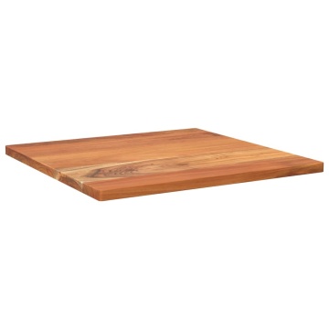 Blat de masă pătrat, 50x50x2,5 cm, lemn masiv de acacia - Img 2