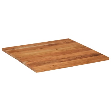 Blat de masă pătrată, 70x70x3,8 cm, lemn masiv de acacia - Img 2