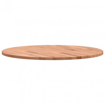 Blat de masă rotund, Ø60x1,5 cm, lemn masiv de fag - Img 6