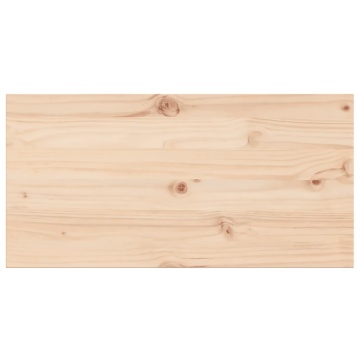 Blaturi masă 2 buc. 90x45x2,5 cm dreptunghiulare lemn masiv pin - Img 3