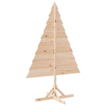Brad de Crăciun decorativ, 180 cm, lemn masiv - Img 8