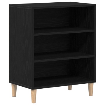 Bufet Negru din Stejar 57x35x70 cm din Lemn Structurat de la - Img 2