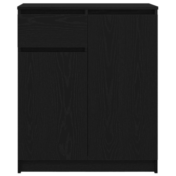 Bufetă cu sertar Stejar negru 71x35x84 cm Lemn prelucrat - Img 5