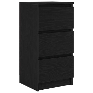 Bufetă Stejar negru 37,5x35x76 cm Lemn prelucrat - Img 2