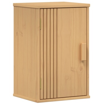 Cabinet de baie 35x30x55 cm Lemn masiv de pin - Img 2