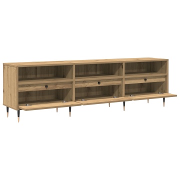 Cabinet TV Artisan Oak 150x30x44.5 cm Lemn compus - Img 2