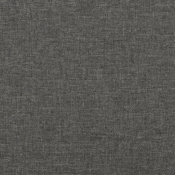 Cadru de pat, gri închis, 120x190 cm, material textil - Img 7