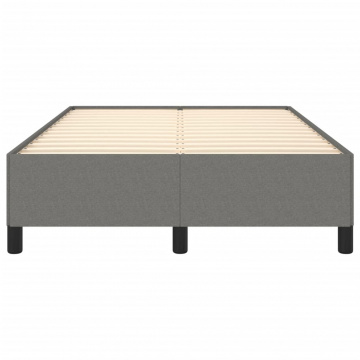 Cadru de pat, gri închis, 120x190 cm, material textil - Img 8