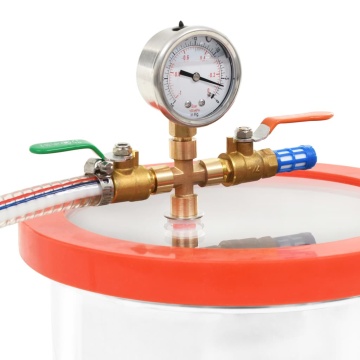 Cameră de vid din oțel inoxidabil, 11,42 L - Img 3
