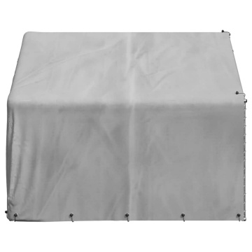 Canisa de exterior cu capac 2x2x1,5 m otel galvanizat - Img 4