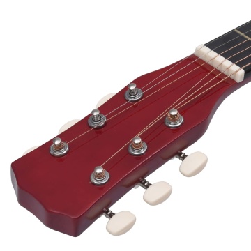 Chitară acustică occidentală, cu 6 corzi, 38, lemn de tei - Img 4
