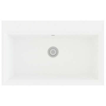 Chiuveta de Bucătărie Alb 790x500x193 mm Granit - Img 2