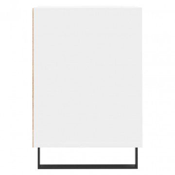 Comodă TV, alb, 100x35x55 cm, lemn prelucrat - Img 6