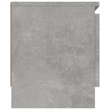 Comodă TV cu ușă, gri beton, 102x30x36 cm - Img 6